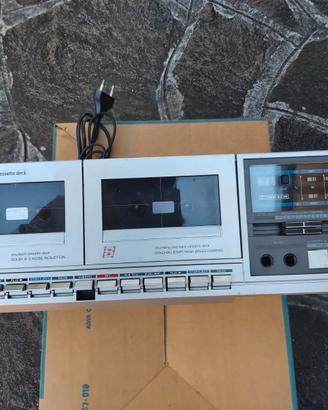 Stereo Double Cassette Deck Philips FC157