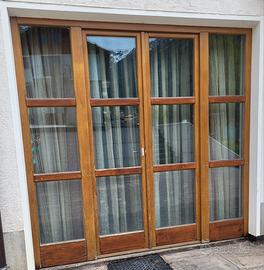 vetrata con porta finestra