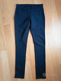 pantaloni da ragazza in jersey nero Benetton 13-14