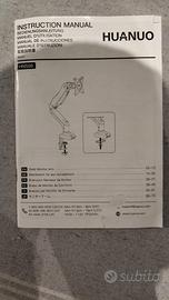 braccio per monitor da scrivania huanuo rev07 hnss