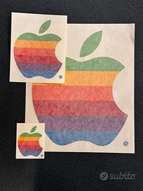 Vetrofanie Apple vintage