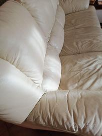 Divano in vera pelle