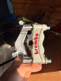 Impianto freno motard Brembo + piastra VM Racing