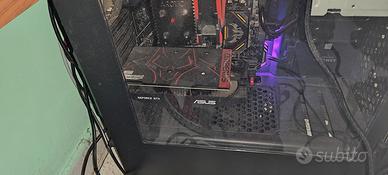 scheda video  Asus 1050 ti overclock 4 gb 