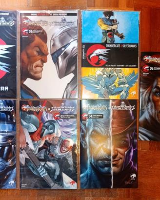 Thundercats X Silverhawks #1-5 Complete! Dynamite