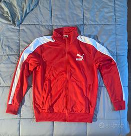 Puma giacca tuta Iconic T7 rossa - M