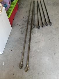 7 Bastoni per tenda da interni