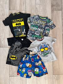 Set abbigliamento estivo bambino 3-4 anni