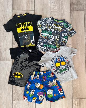 Set abbigliamento estivo bambino 3-4 anni