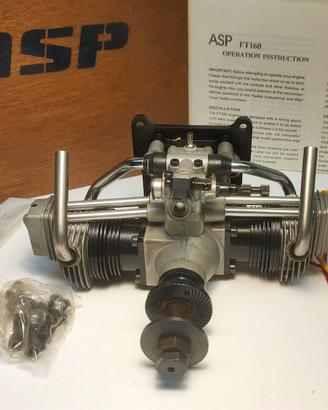 Motore ASP FT160 AR 25cc Boxer 4 Tempi - NIB