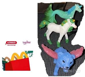 Lotto 3 Schleich Bayala McDonald's happy meal rari