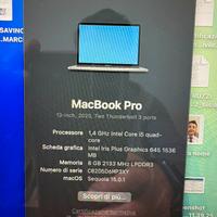 Mac book pro 13 retina