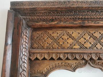 Porta portale antica 1800 India asia teak