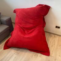 Pouf Playspace in alcantara sfoderabile