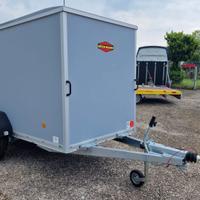 Carrello Rimorchio Auto Furgonato Ribassato