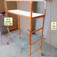 TRABATTELLO PONTEGGIO USATO per hobbista artigiano