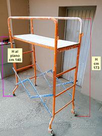 TRABATTELLO PONTEGGIO USATO per hobbista artigiano