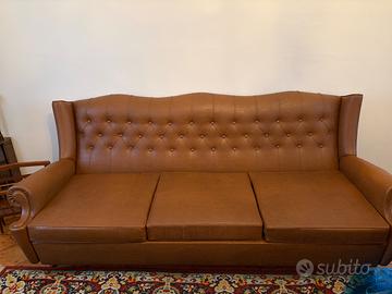 Divano con poltrone vintage anni 50-70