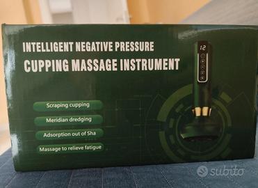 Massaggiatore elettrico a coppettazione 