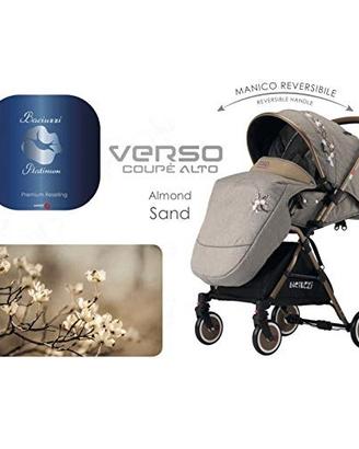Passeggino leggero Baciuzzi reversibile Almond