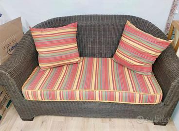 Divano in rattan