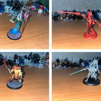 Warhammer - Lotto personaggi Caos Khorne Tzeentch