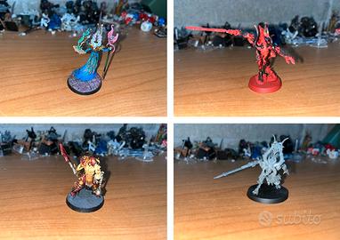 Warhammer - Lotto personaggi Caos Khorne Tzeentch