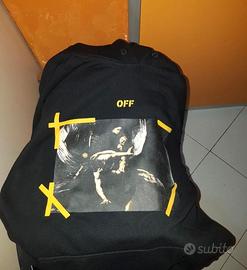 Felpa off white Caravaggio Tg-L
