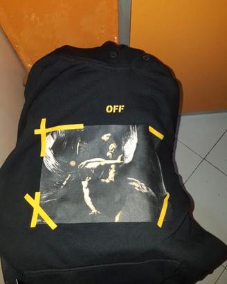 Felpa off white Caravaggio Tg-L