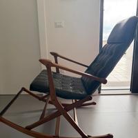 Sedia a dondolo fratelli reguitti design italiano