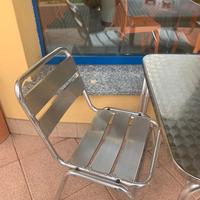 Sedie alluminio da esterno