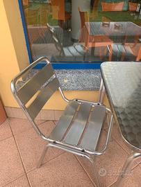 Sedie alluminio da esterno