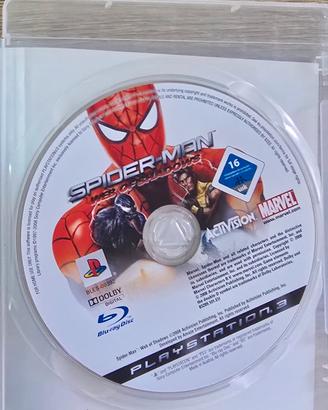 Spider-Man: Web of Shadows PS3 (solo disco)