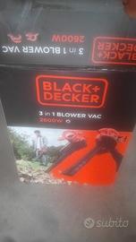Aspiratore/trituratore e soffiatore foglie BD