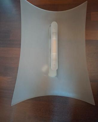 plafoniera - lampadario in vetro satinato