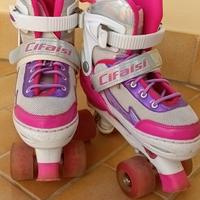 Pattini a rotelle taglia M