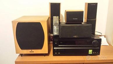 Onkyo SintoAmplificatore TX-609NR Nero + Kti casse