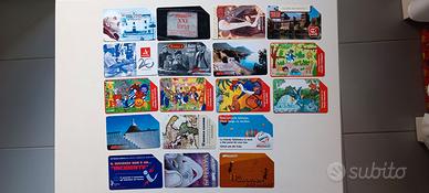 Schede telefoniche da collezione bassa tiratura