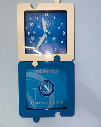 Orologio del napoli con porta foto