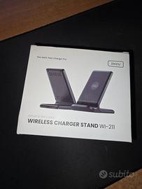 N°2 Caricatori Wireless 15W Universali