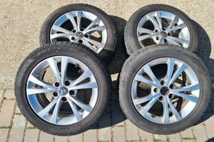 set cerchi giulietta 16" lega e pneumatici m+s