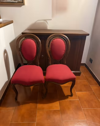 Coppia di poltroncine vintage