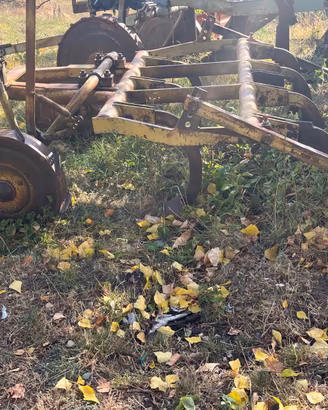Estirpatore agricolo carrellato a molle