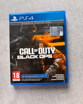 Gioco Call of Duty Black Ops 6 PS4