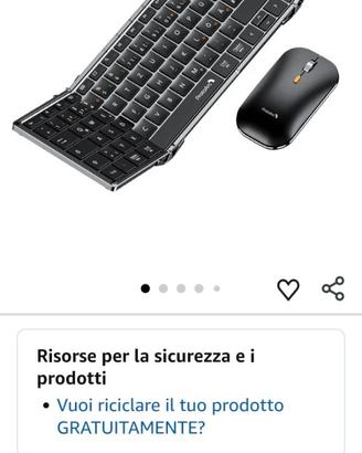 tastiera wireless pieghevole XKM01 PROTOARC.