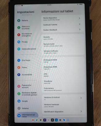 Tablet Lenovo Tab M10 Plus 3rd Gen 10,6"