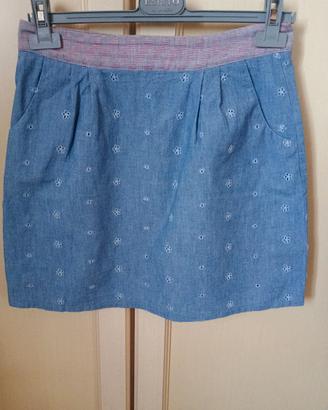 Mini gonna jeans t.42