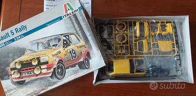 Italeri 3695 Renault 5 rally 1/24 1:24 stampo Esci