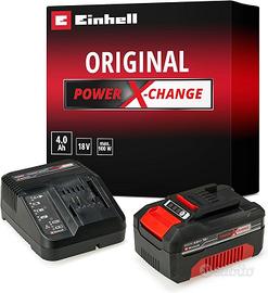 Originale Einhell Starter Kit 4,0 Ah con batteria