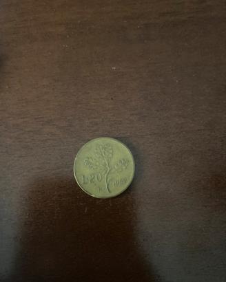 20 lire da collezione 1957